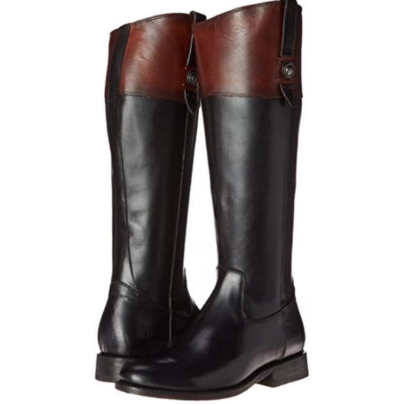 frye jayden button tall black